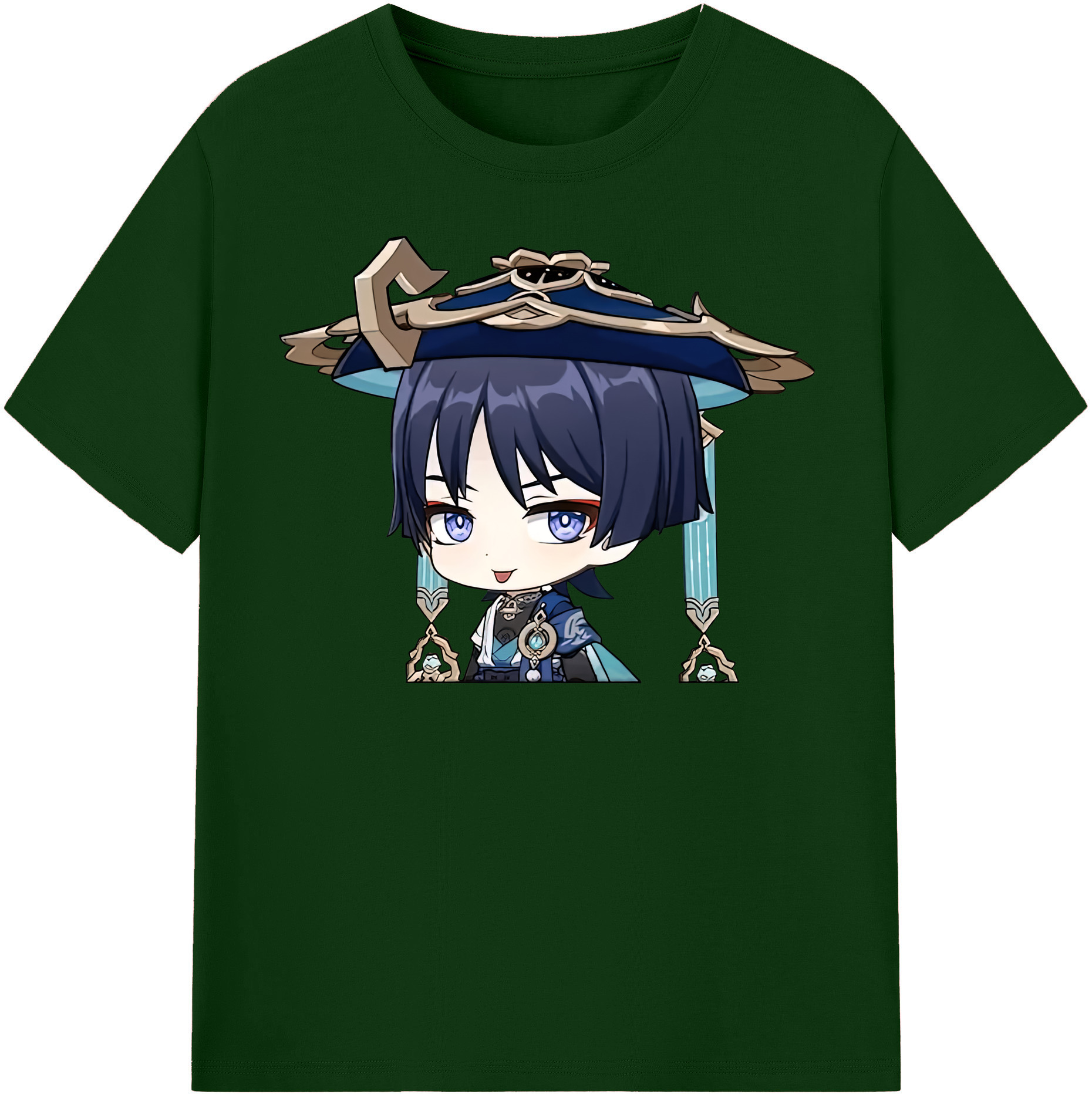 げんし神 さんペい genshin Sanpei 綿100％半袖Tシャツ（フロントプリント）